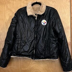 NFL Steelers Official Reversible Jacket L
